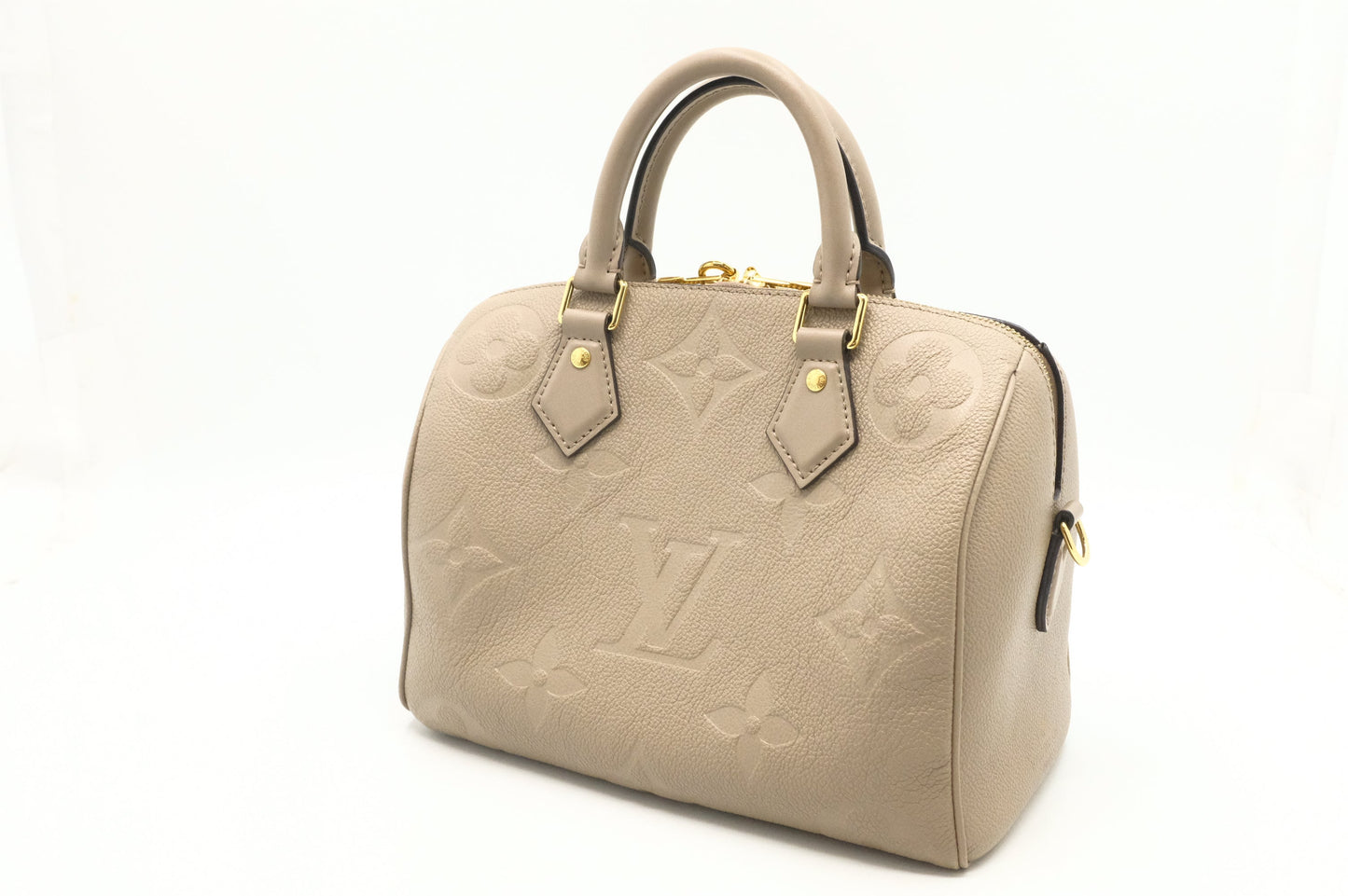 Louis Vuitton Speedy 25 in Beige Turtledove Leather