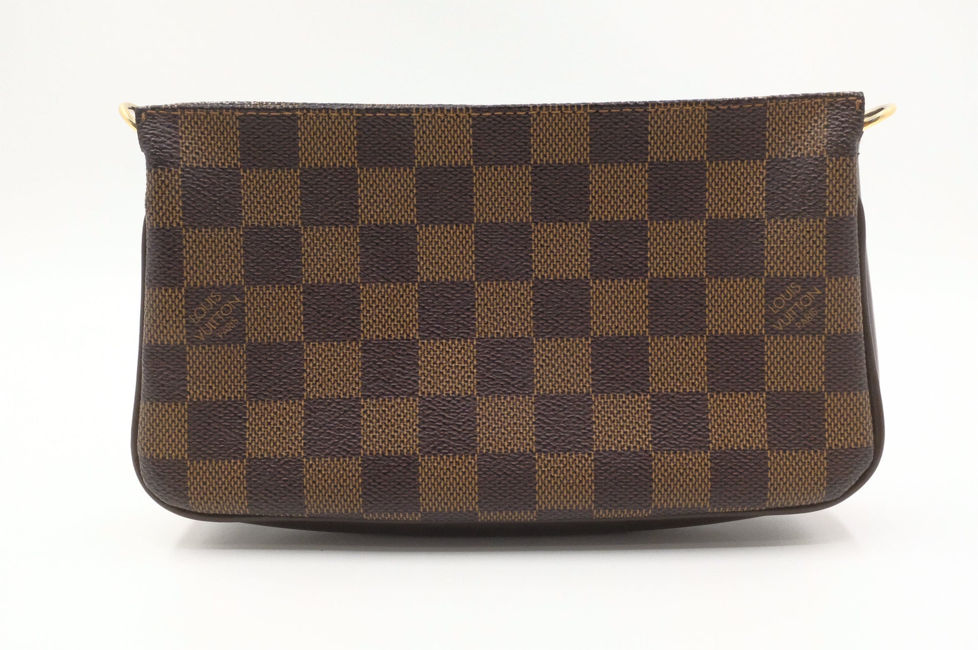 Designer Women's Crossbody Bag | Louis Vuitton Navona Pochette Accessoires in Damier Ebene Canvas