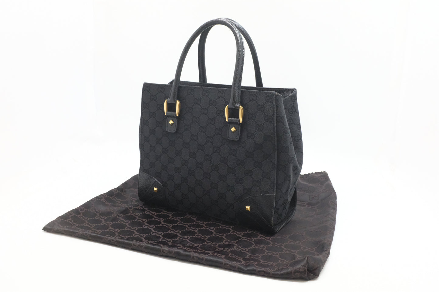 Gucci Handbag in Black GG Canvas