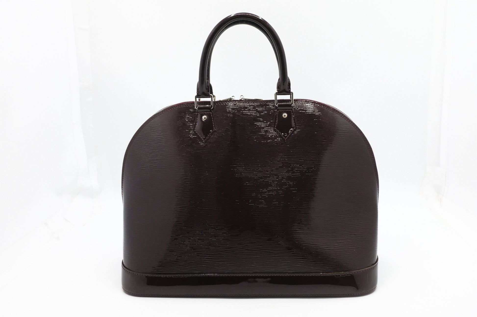 Louis Vuitton Alma GM in Burgundy Electric Epi Leather