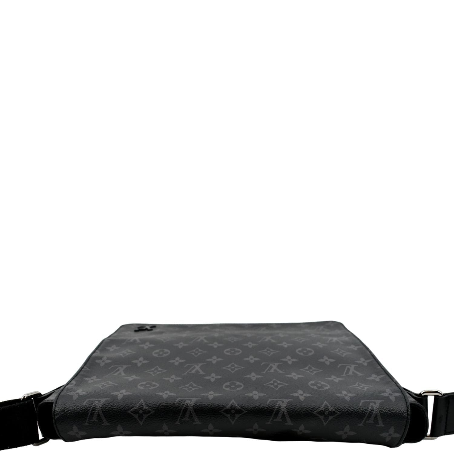 LOUIS VUITTON District PM Monogram Eclipse Messenger Bag Black