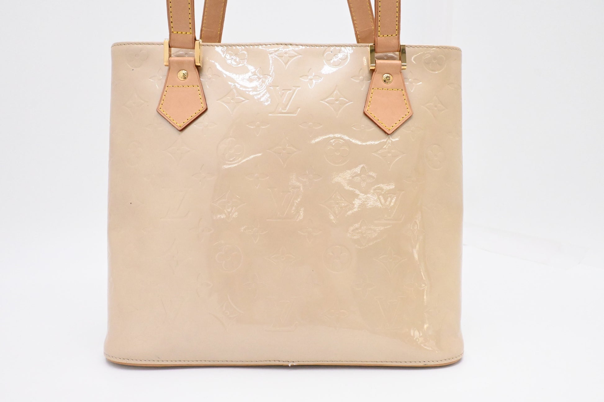 Louis Vuitton Houston in Dune Vernis Leather