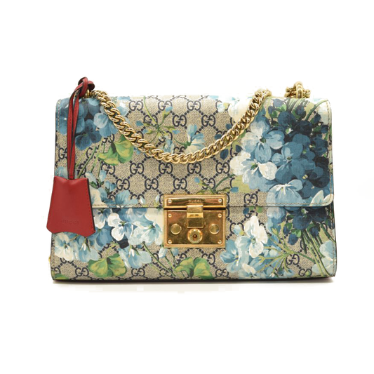 Gucci Monogram Chain Canvas Tote