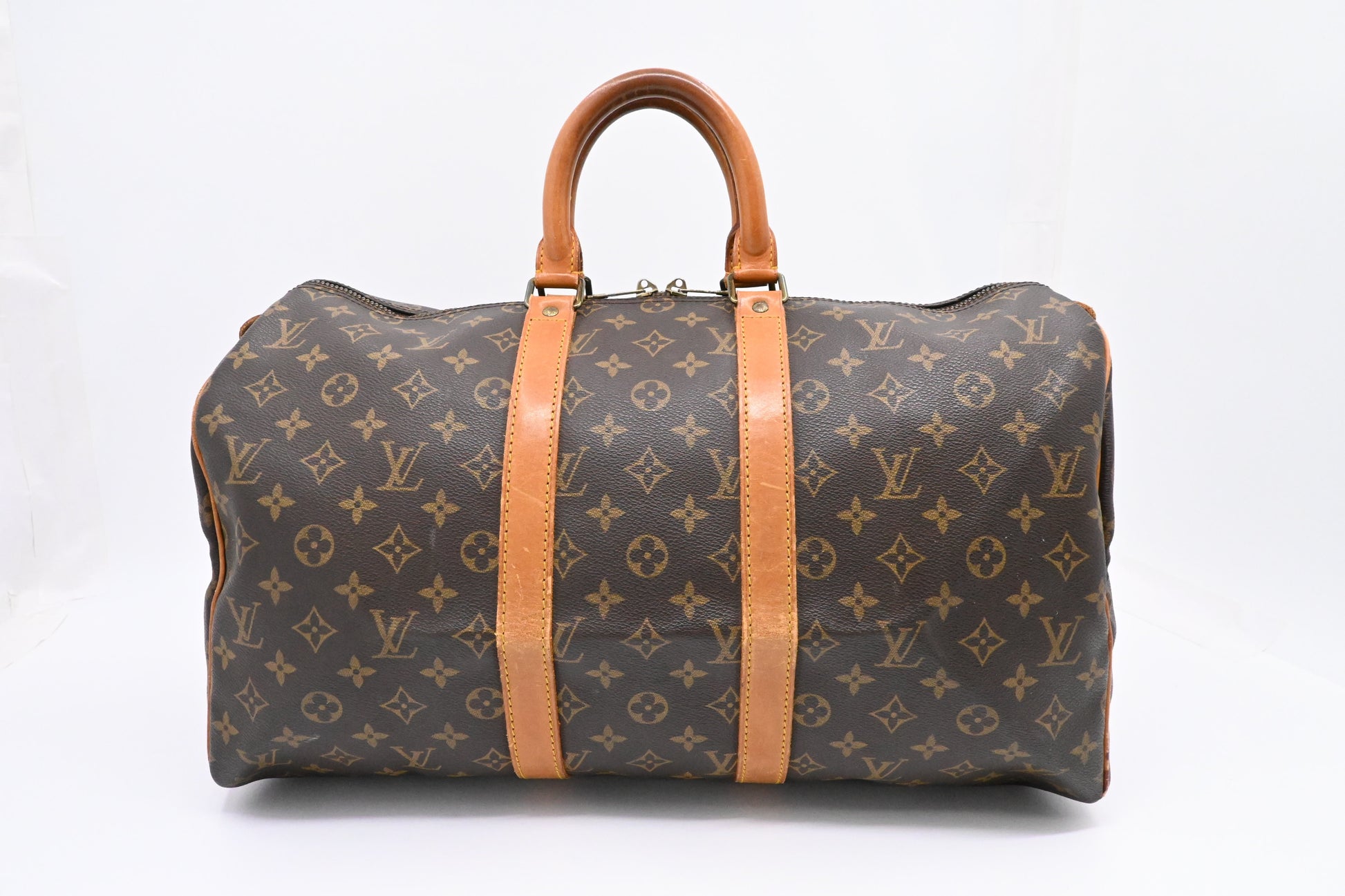 Luxury Women's Handbag | Louis Vuitton Keepall 45 in Monogram Canvas