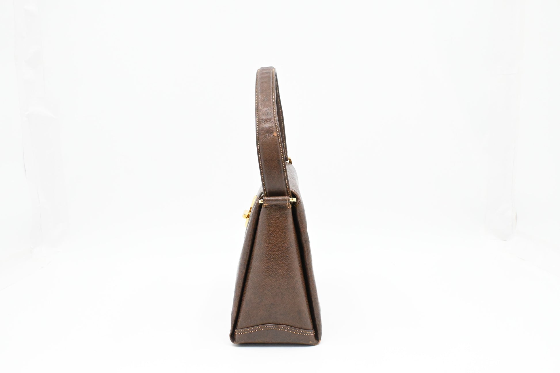 Gucci Handbag in Brown Leather