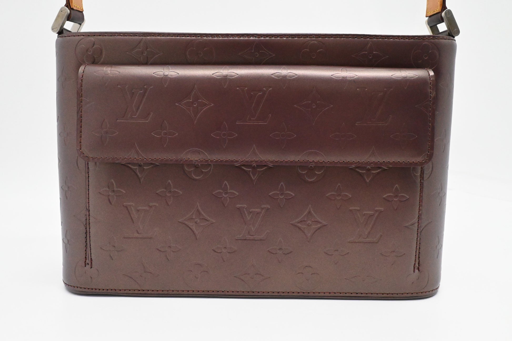Louis Vuitton Alston in Red Matte Leather