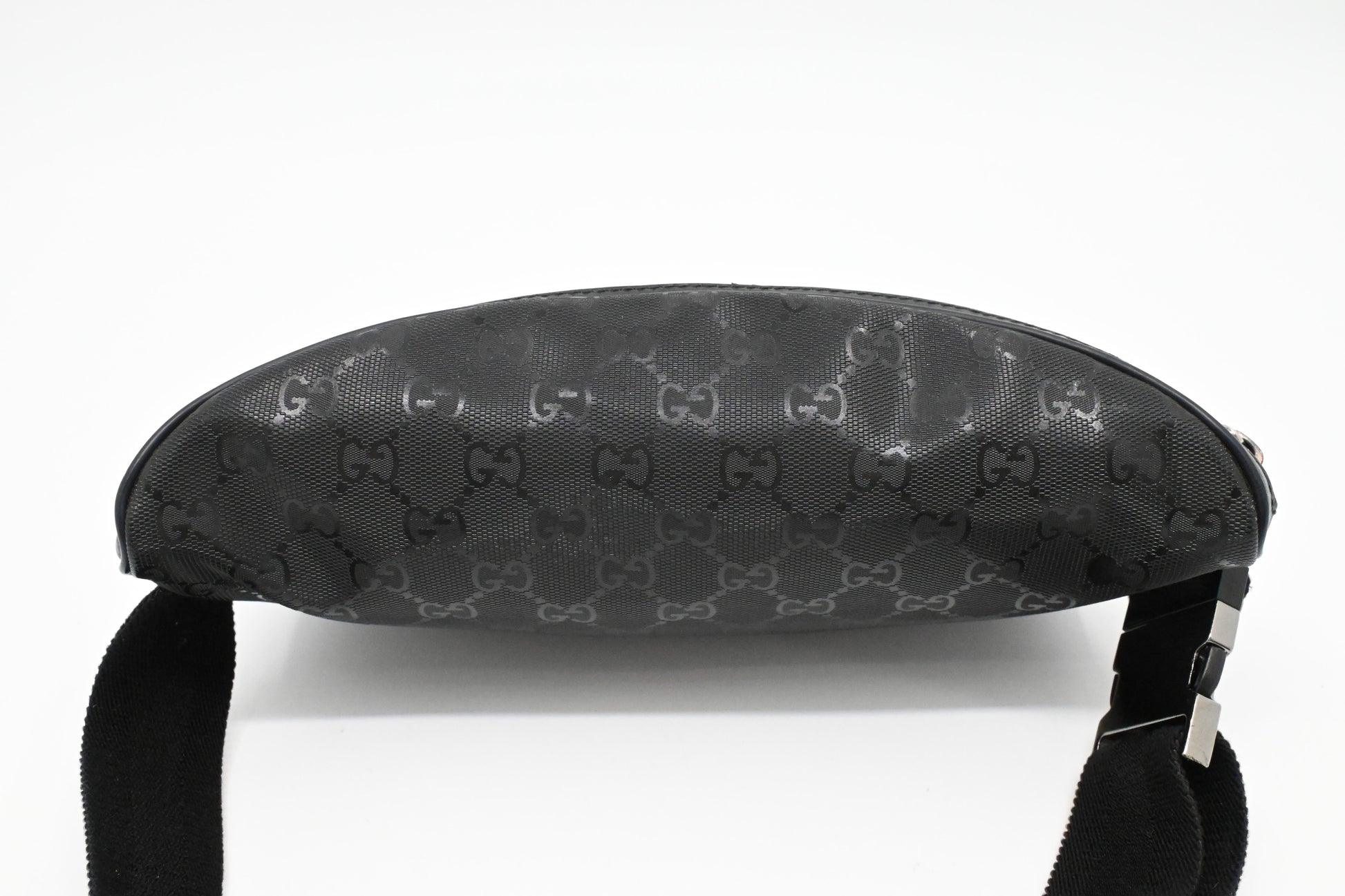 Gucci Bumbag in Black Imprime Canvas