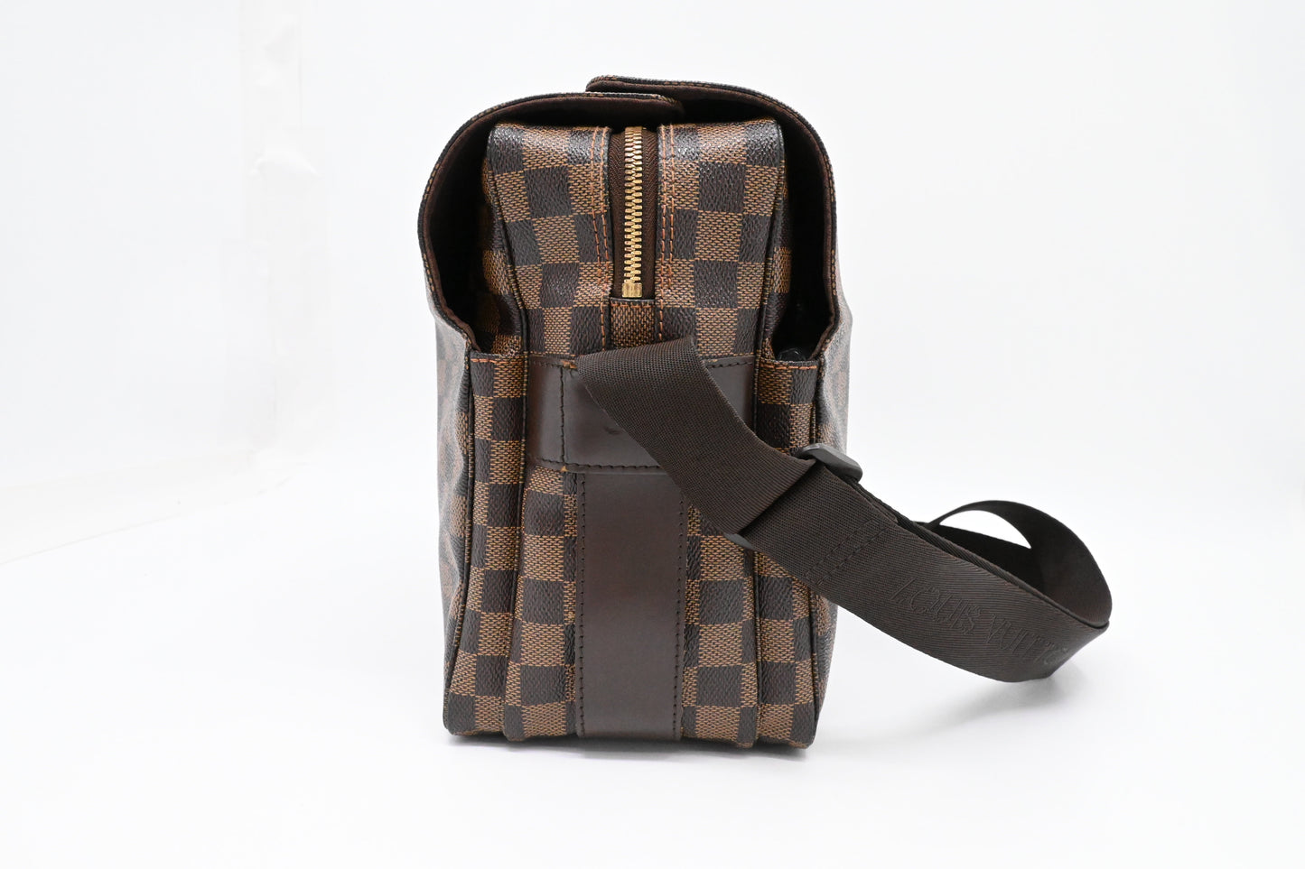 Luxury Women's Handbag | Louis Vuitton Naviglio in Damier Ebene Canvas
