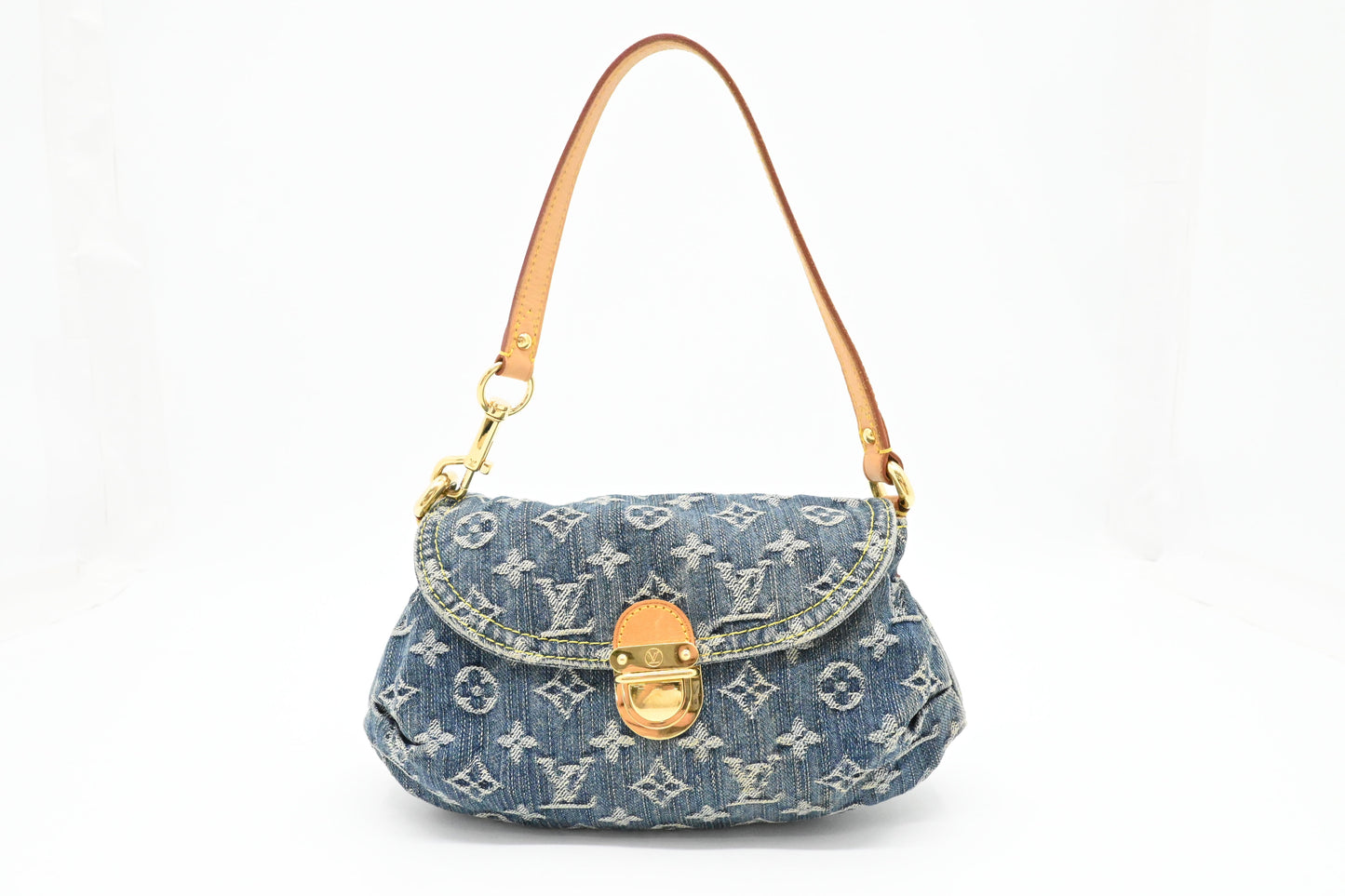 Louis Vuitton Mini Pleaty in Monogram Denim