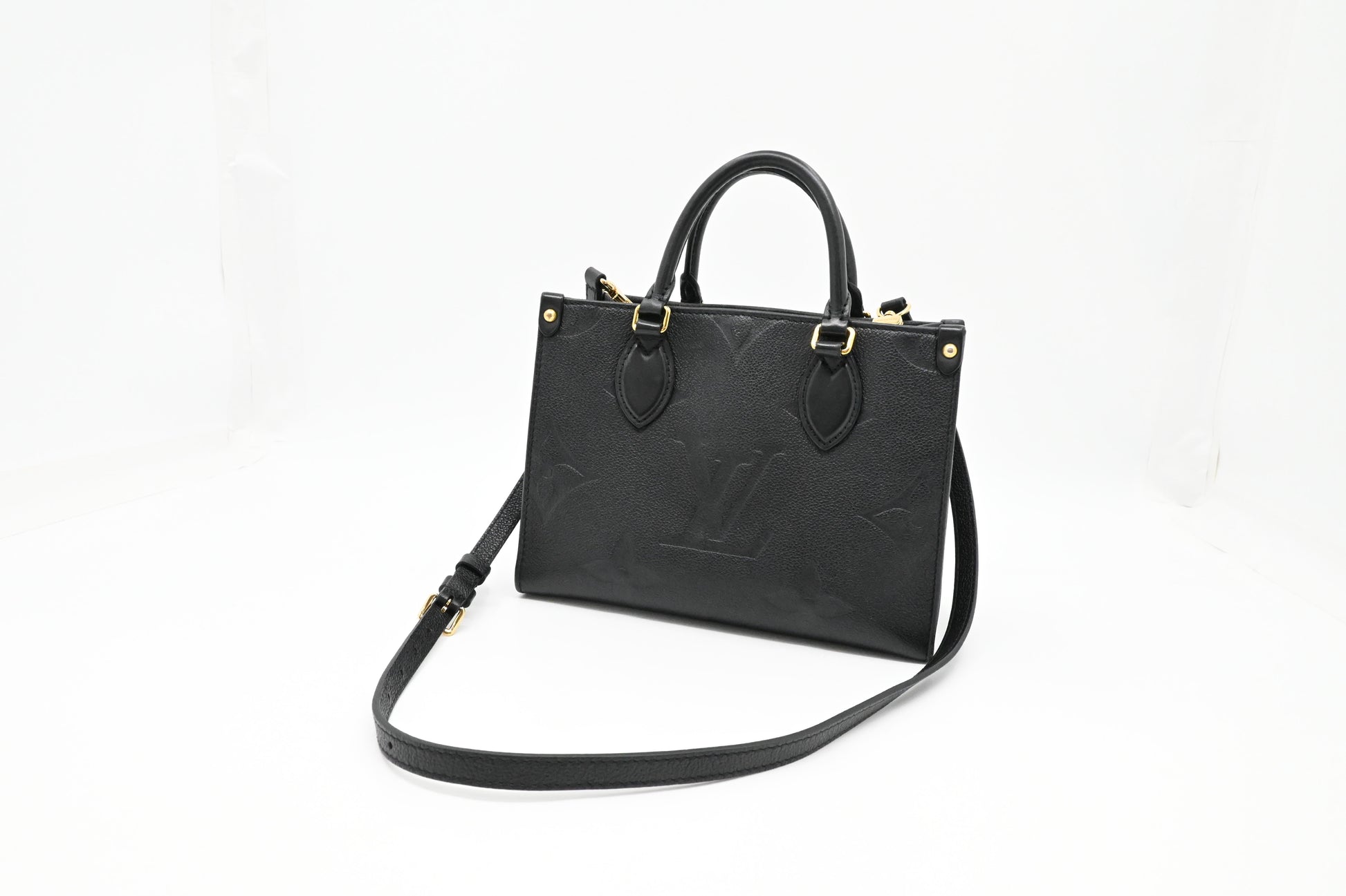 Louis Vuitton OnTheGo PM in Black Empriente Leather