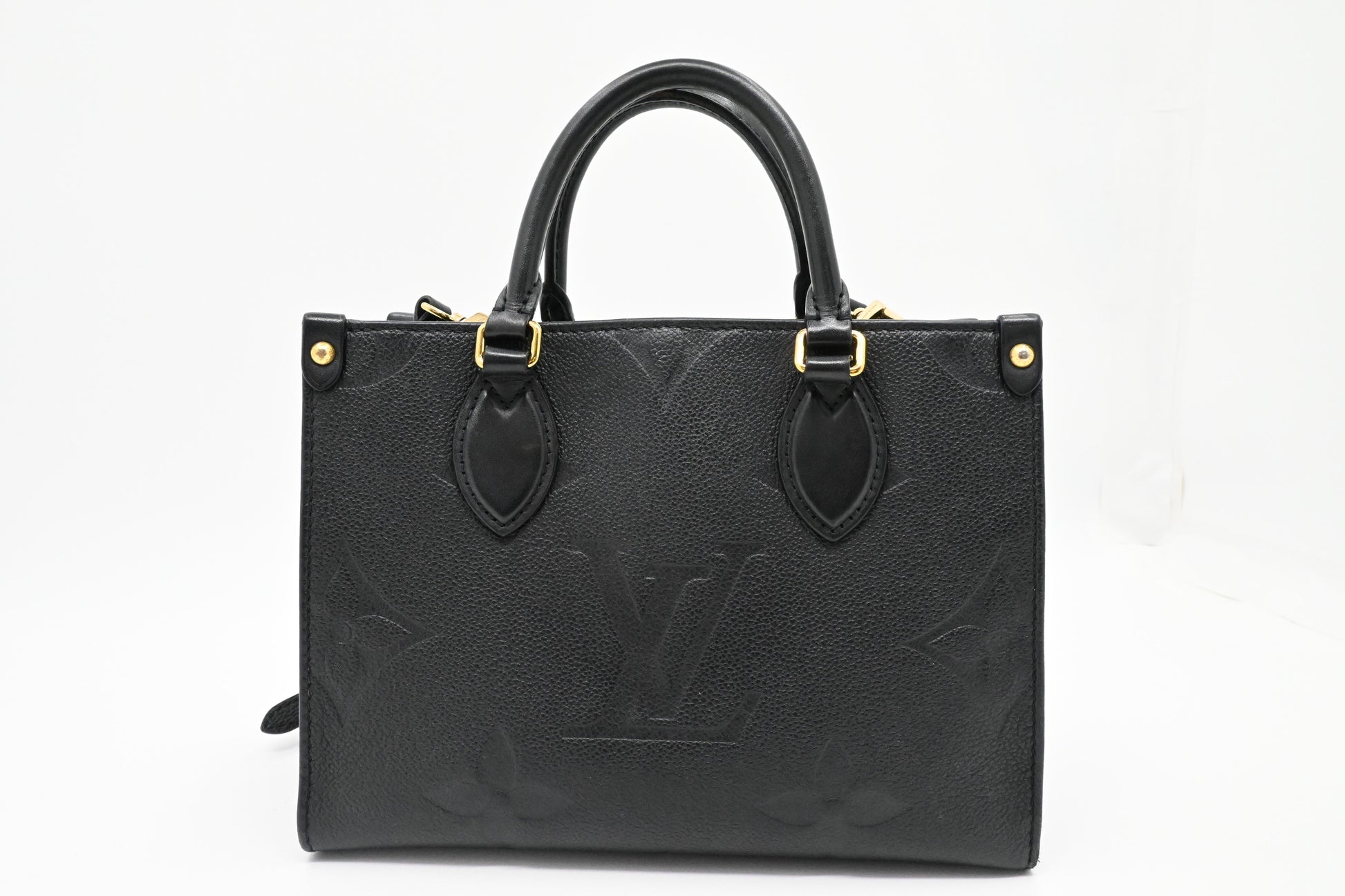 Louis Vuitton OnTheGo PM in Black Empriente Leather