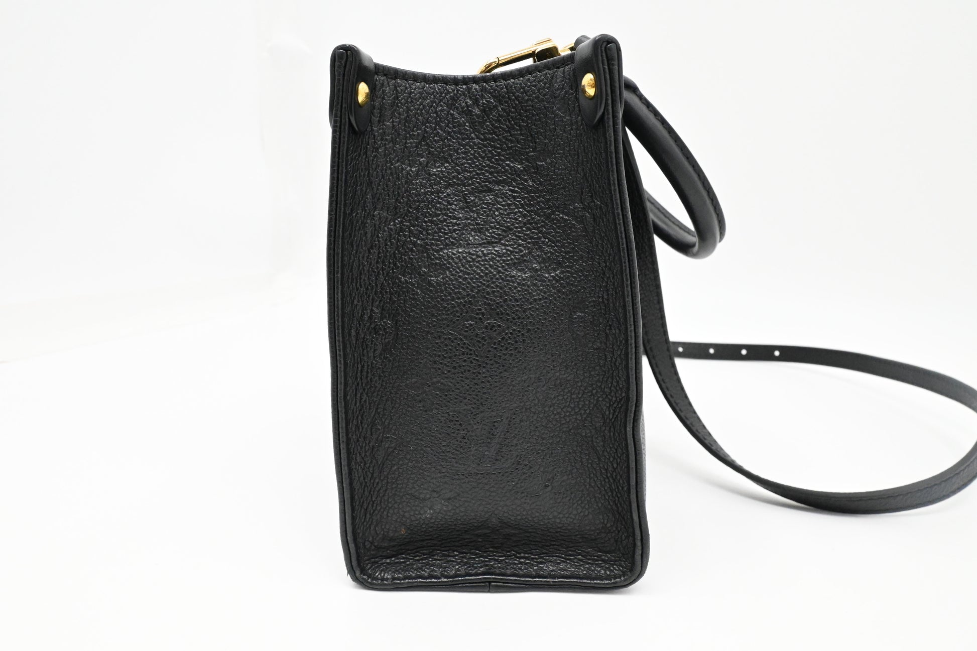 Louis Vuitton OnTheGo PM in Black Empriente Leather