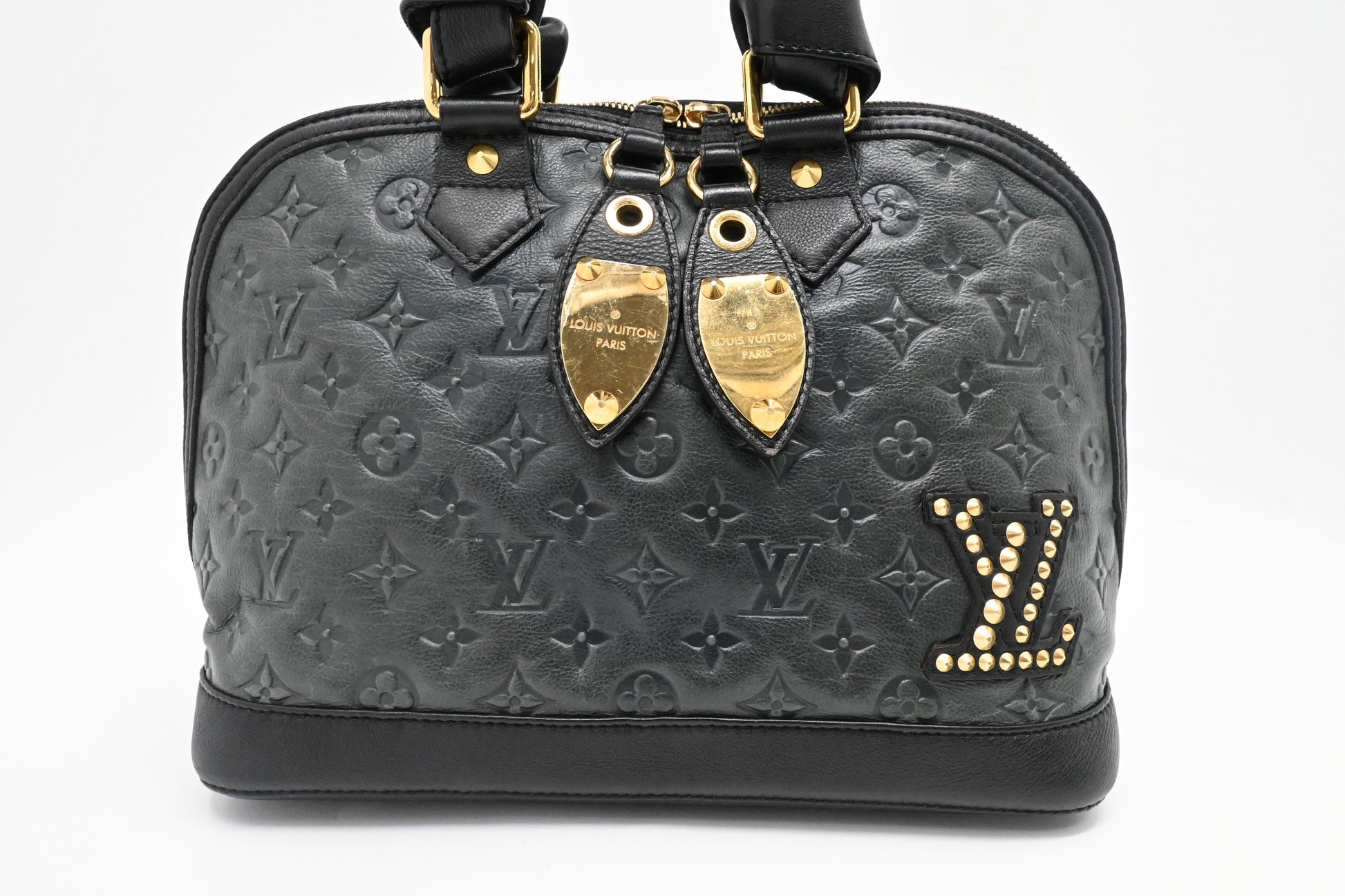 Louis Vuitton Double Jeu Neo Alma in Dark Green Empreinte Leather