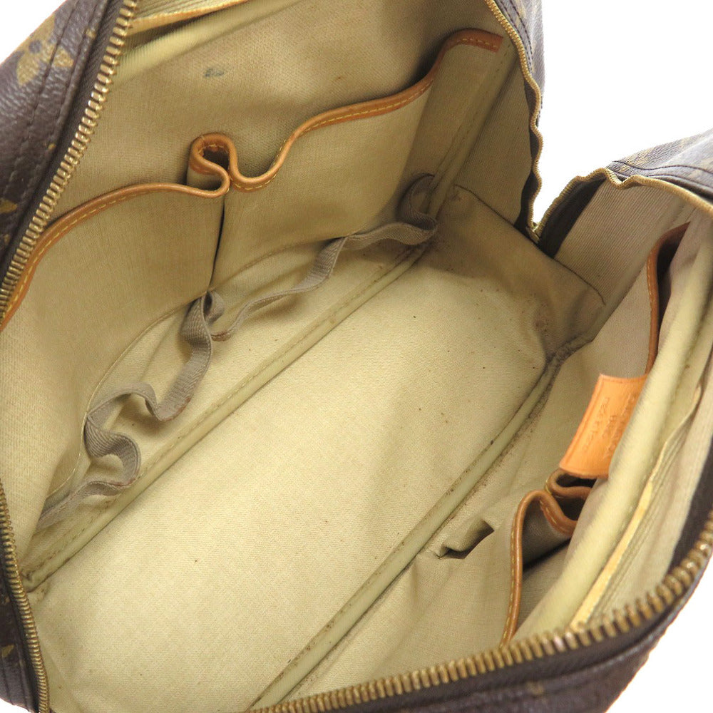 LOUIS VUITTON Handbag Monogram canvas Brown Monogram Deauville unisex(Unisex)