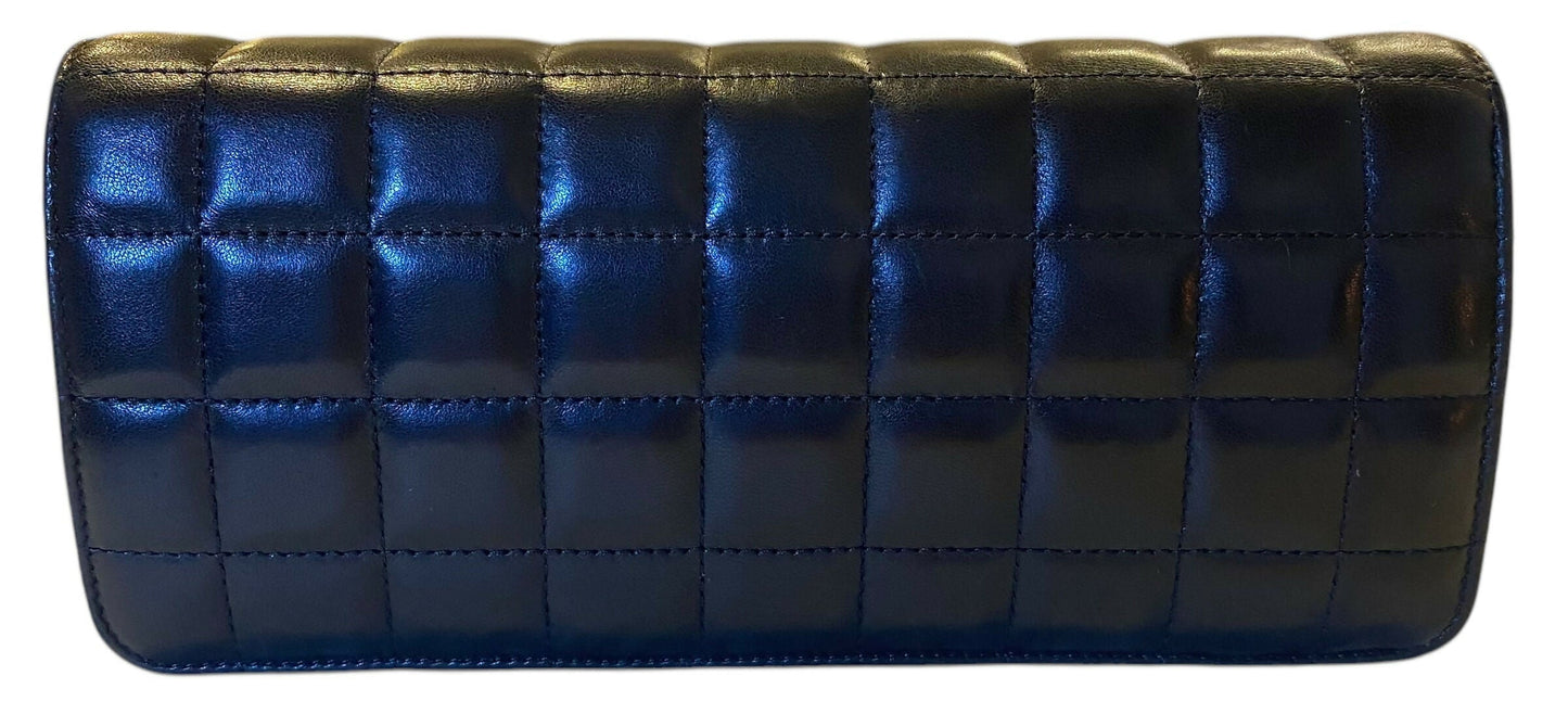 Chanel 11A Paris-Byzance Black Chocolate Bar Lambskin Leather Jeweled Clutch MinaudiÃ¨re Bag
