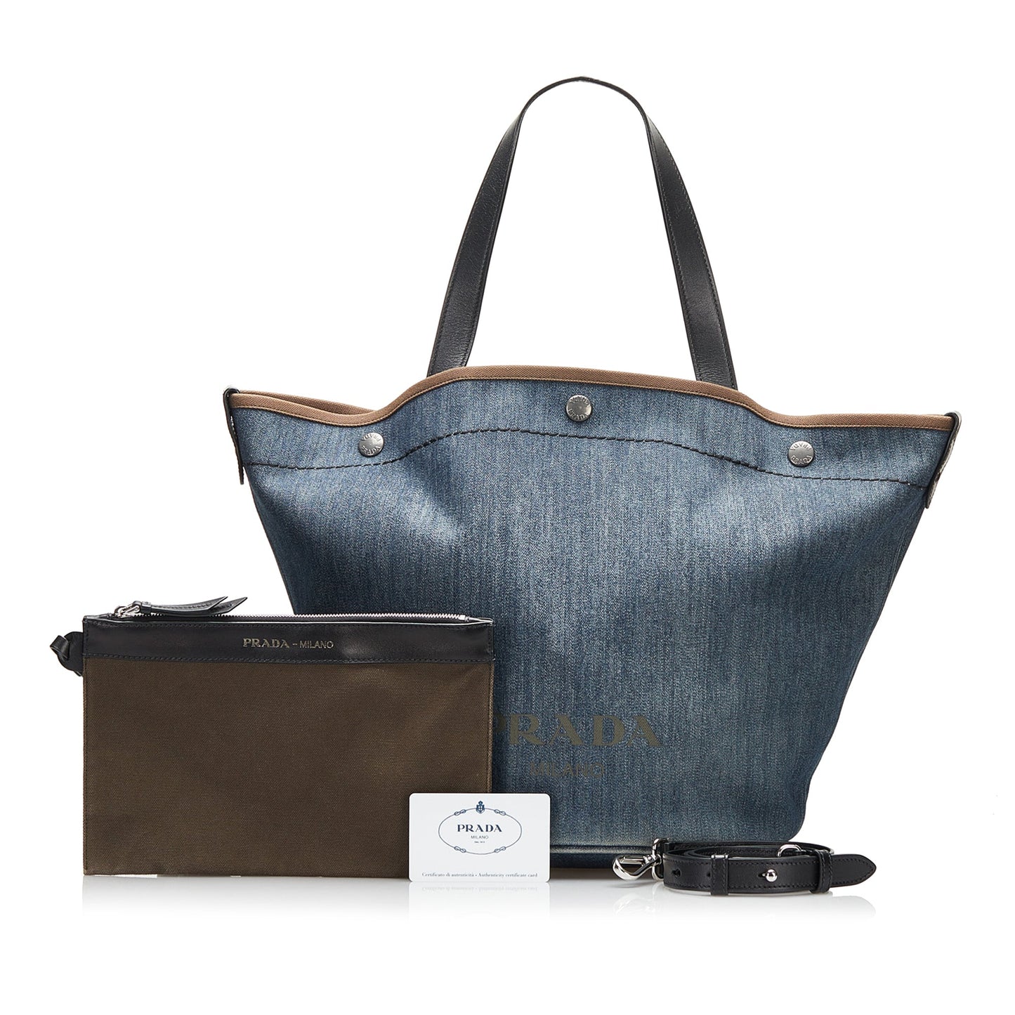 Prada Shopper Blue