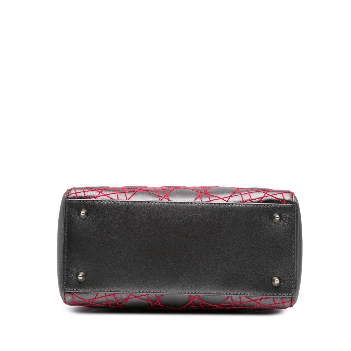 Dior Anselm Reyle Medium Metallic Lambskin Cannage Lady Dior