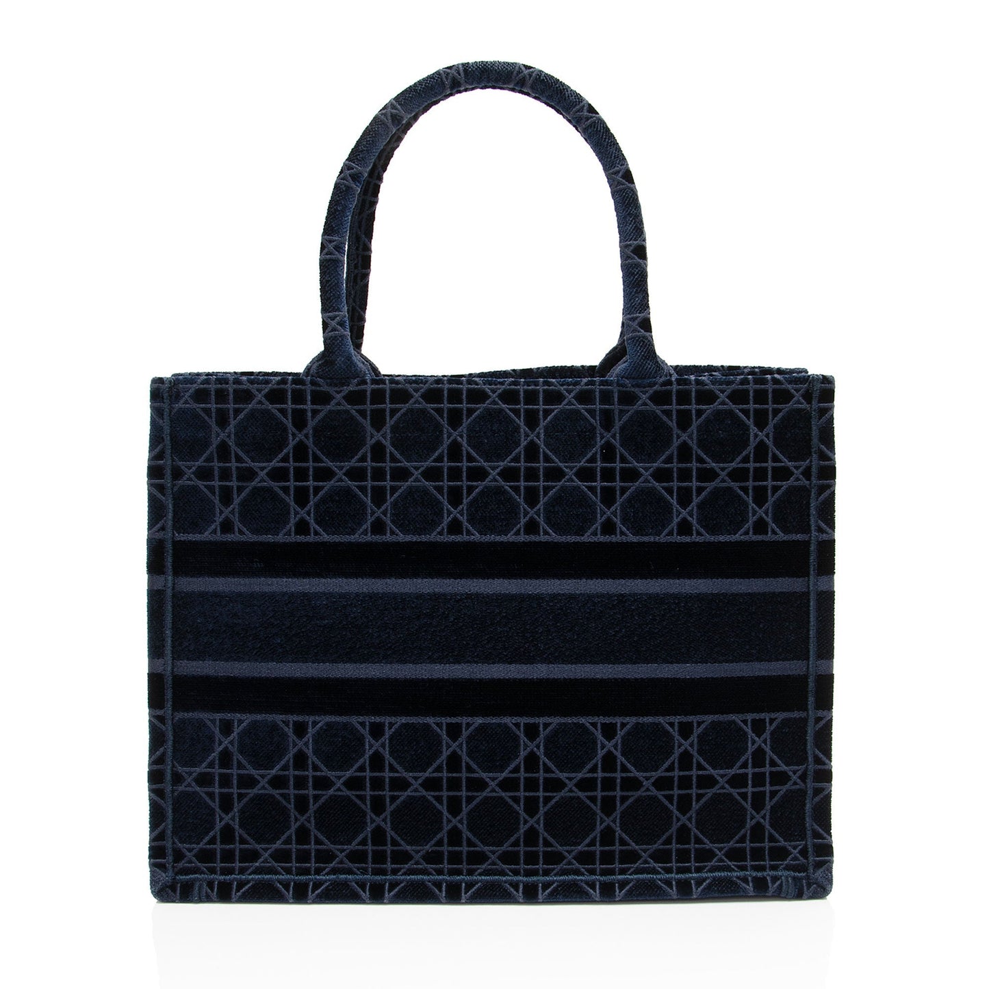 Dior Velvet Cannage Medium Book Tote