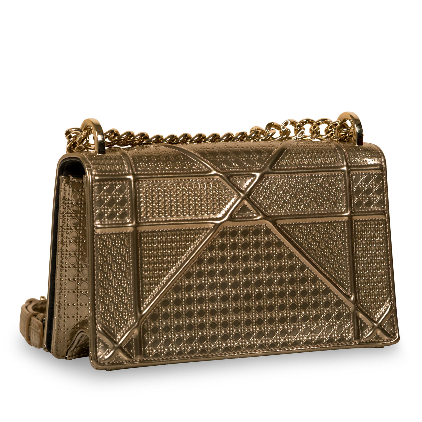 Dior Chain Leather Shoulder Bag