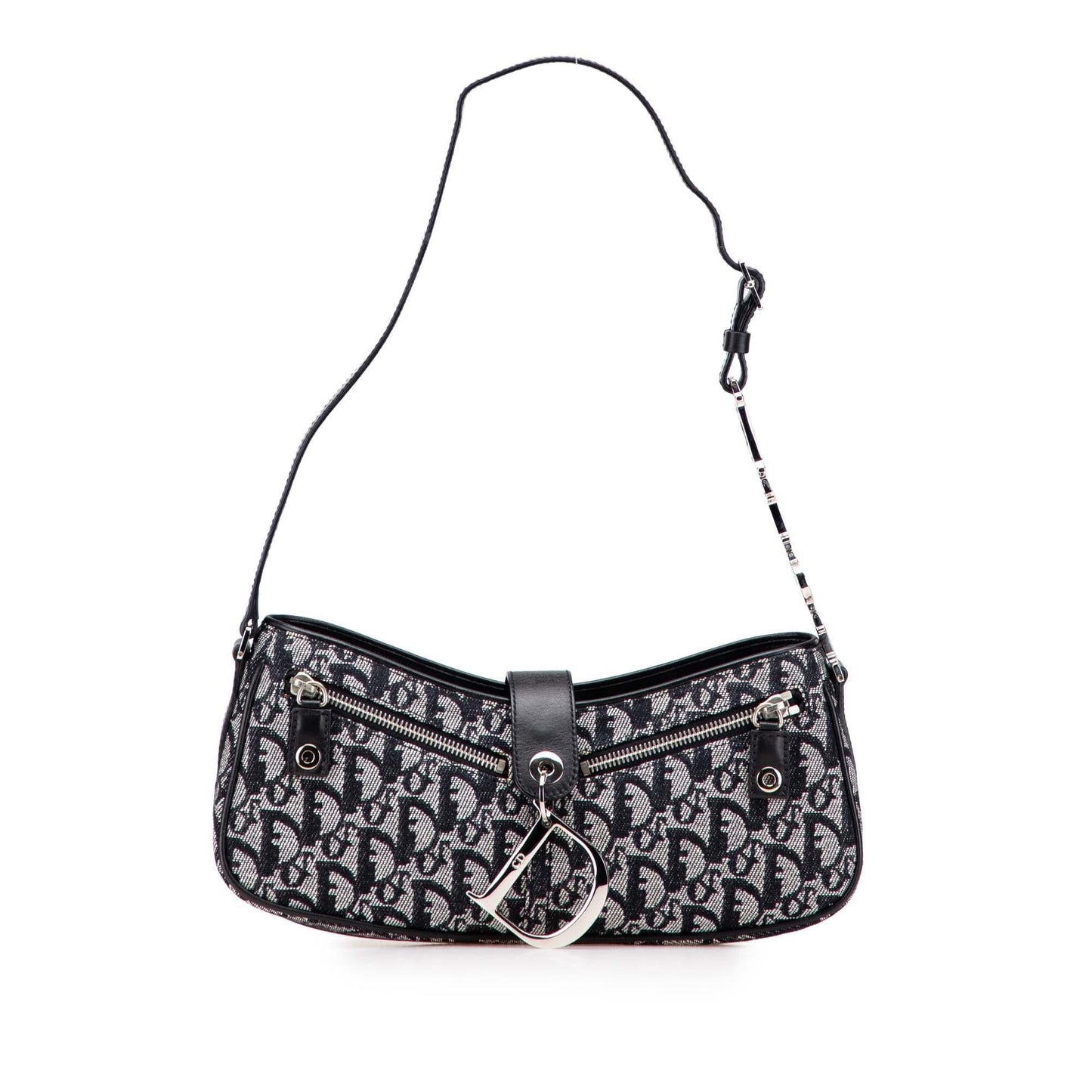 Dior Diorissimo Trotter Canvas Shoulder Bag