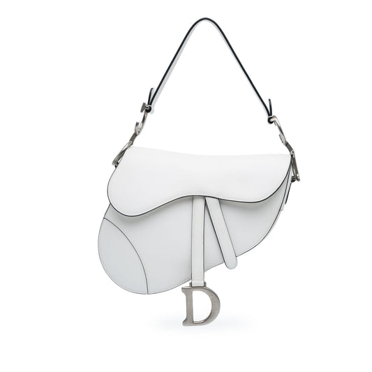Dior Grained Calfskin Saddle Bag