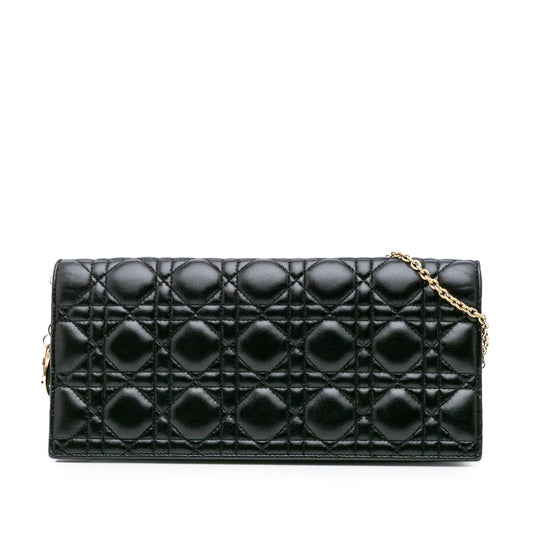 Dior Lambskin Cannage Dior Convertible Clutch