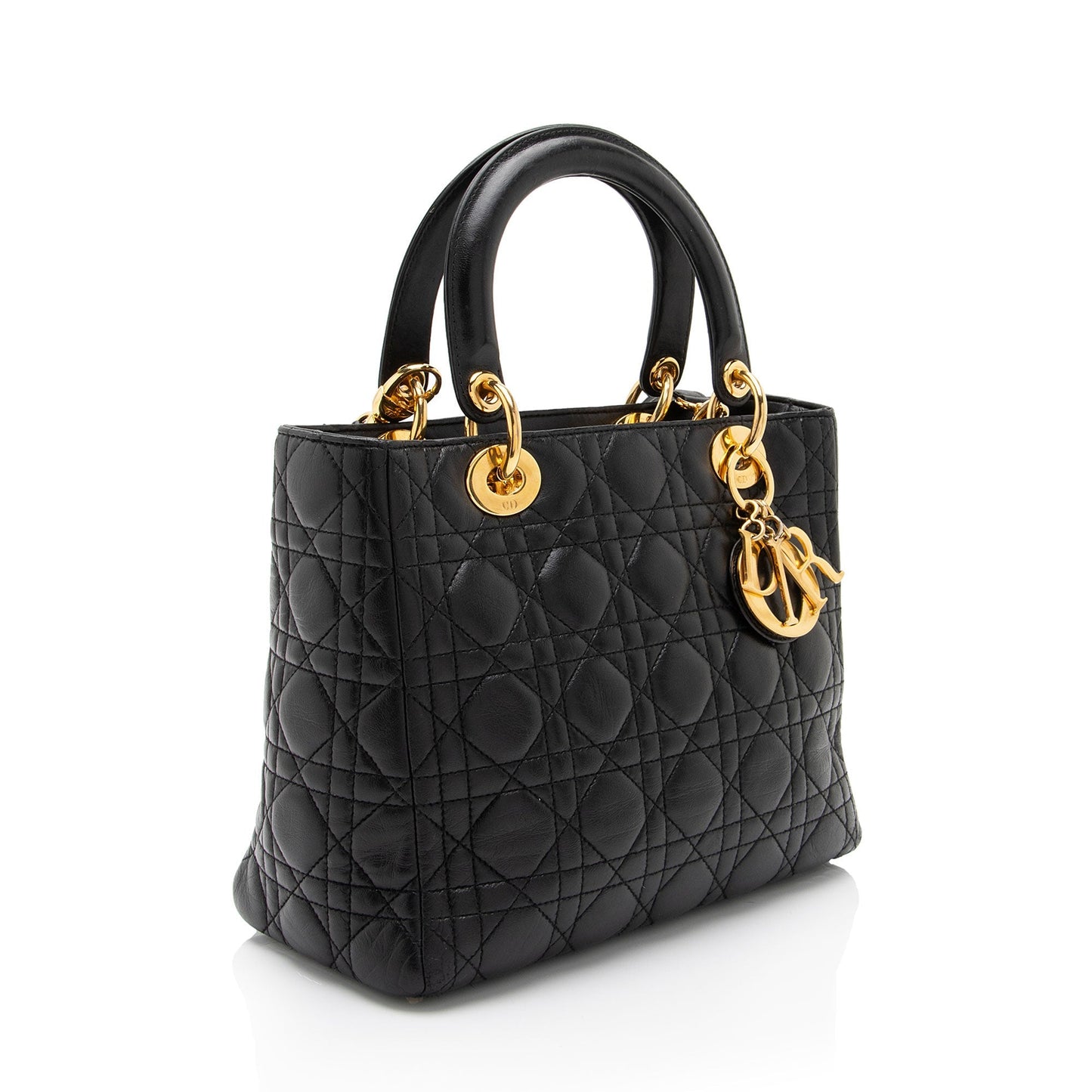 Dior Lambskin Dior Medium Tote (SHF-aNlTPc)