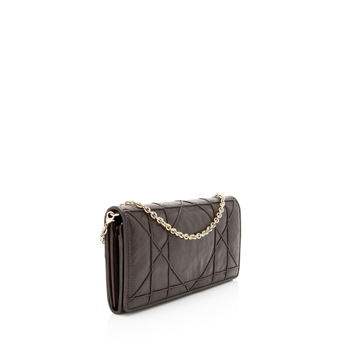 Dior Lambskin Rendezvous Wallet on Chain