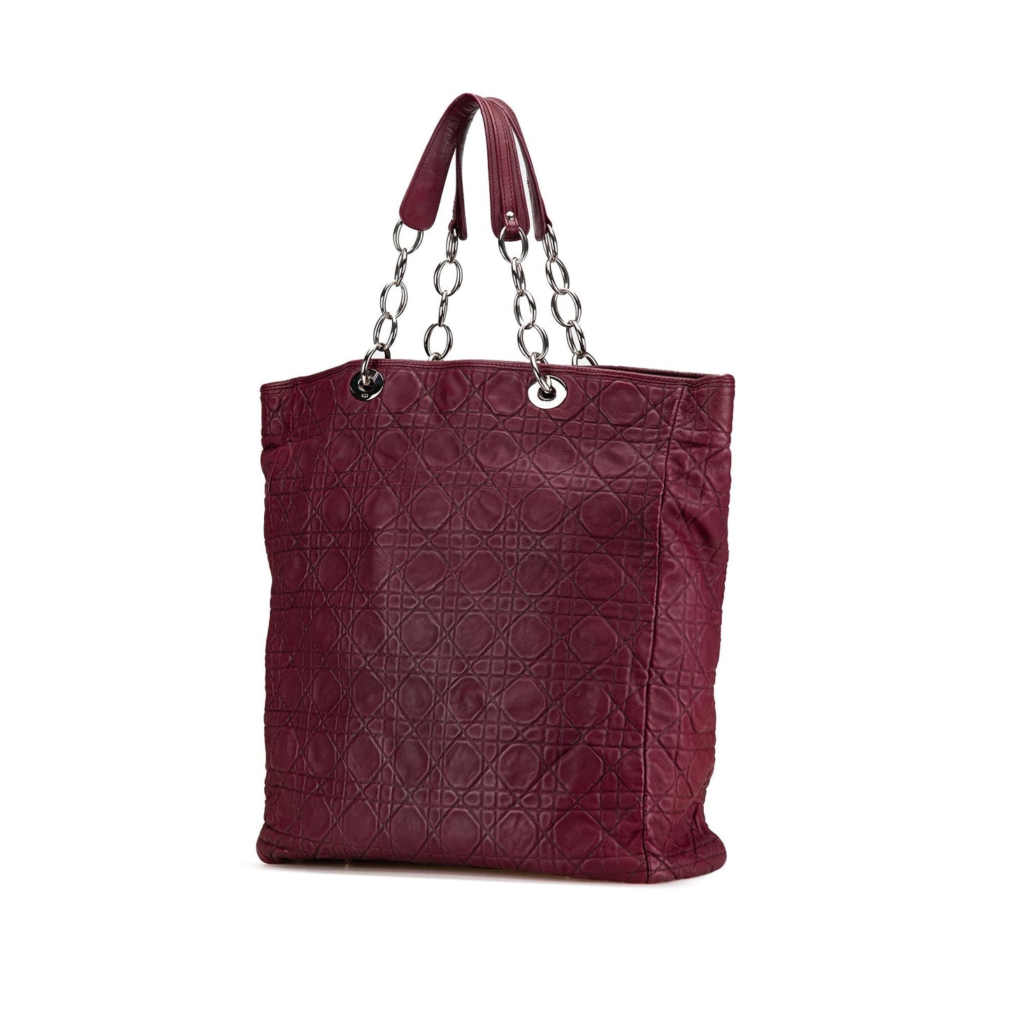 Dior Large Lambskin Cannage Dior Soft Shopping Tote (SHG-kg4Y5I)