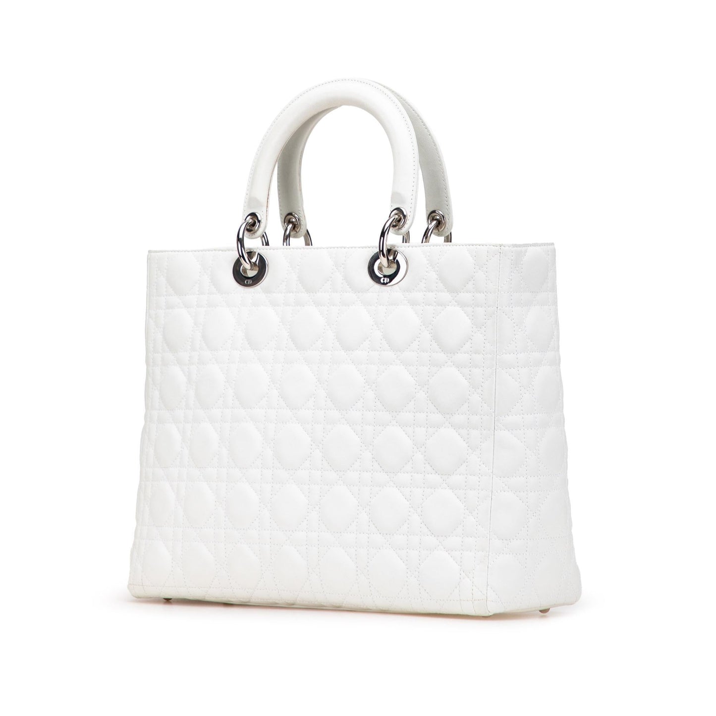 Dior Large Lambskin Cannage Lady Dior