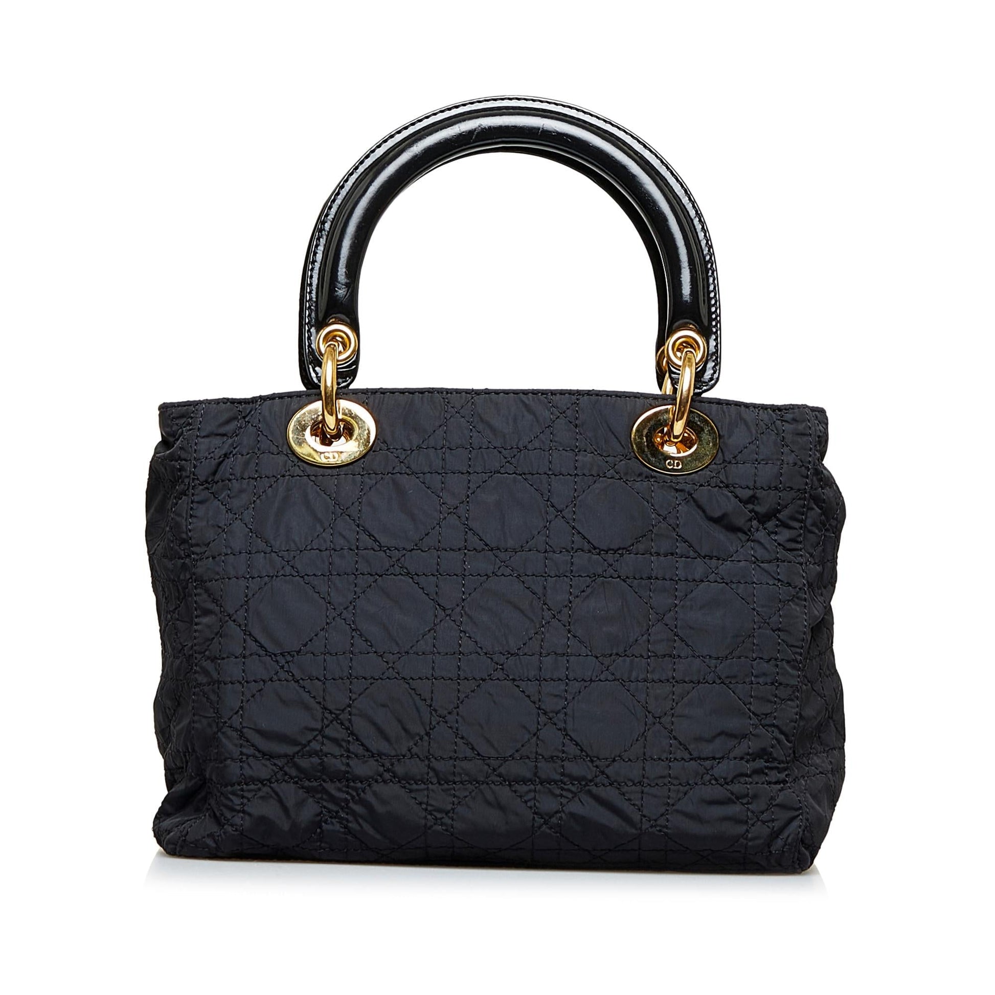 Saint Laurent Nylon Lady Dior Mini Handbag