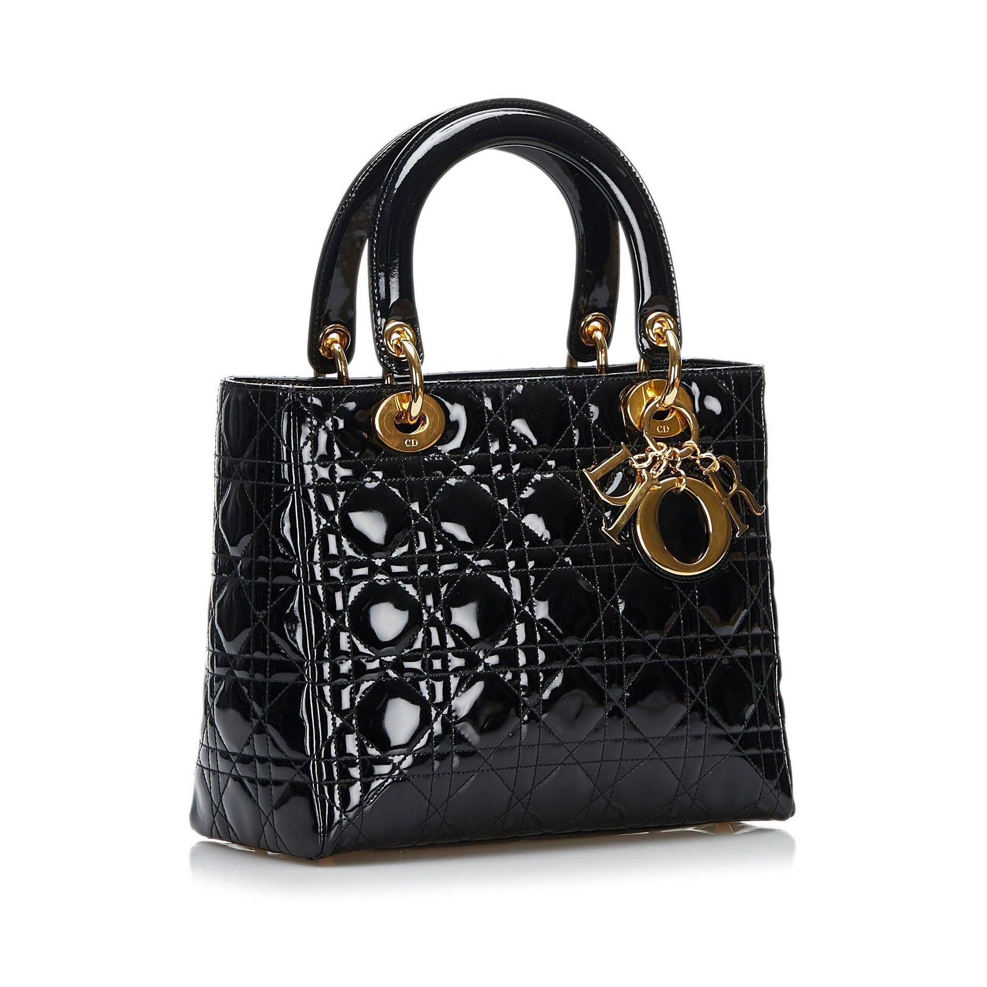 Saint Laurent Lady Dior Leather Mini Handbag