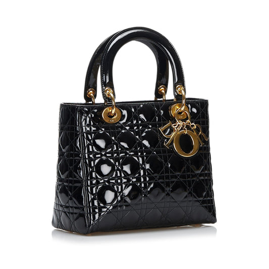 Saint Laurent Lady Dior Leather Mini Handbag