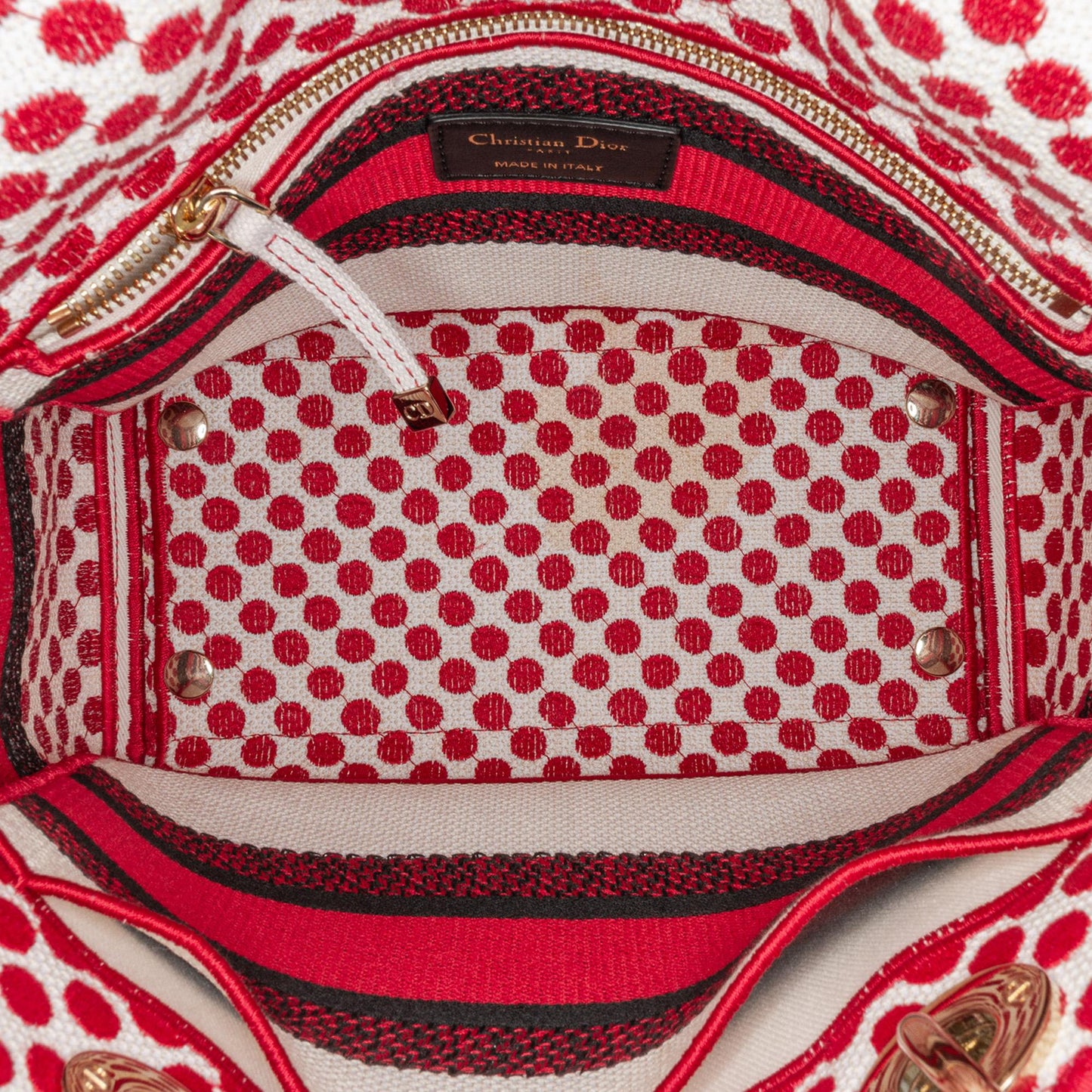 Dior Medium Canvas DiorAmour Dots Lady D Lite