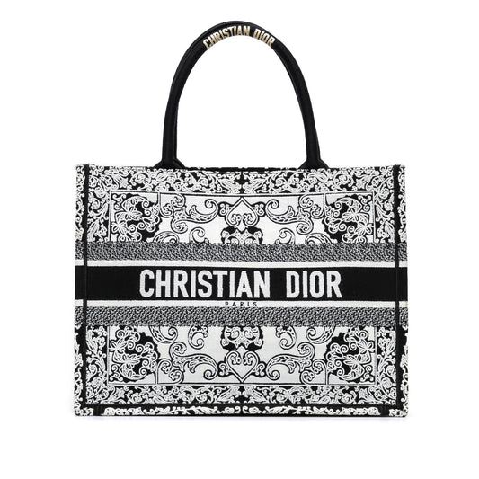 Dior Medium Embroidered Book Tote