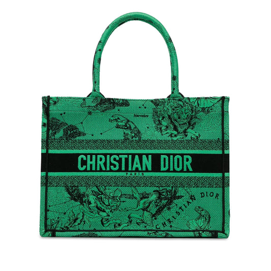 Dior Medium Embroidered Canvas Book Tote (SHG-M5oFGi)