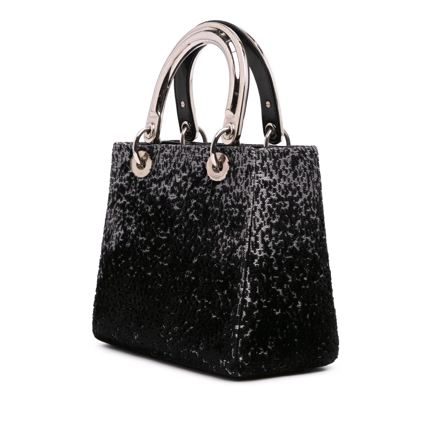 Dior Medium Fabric Lame Lady Dior