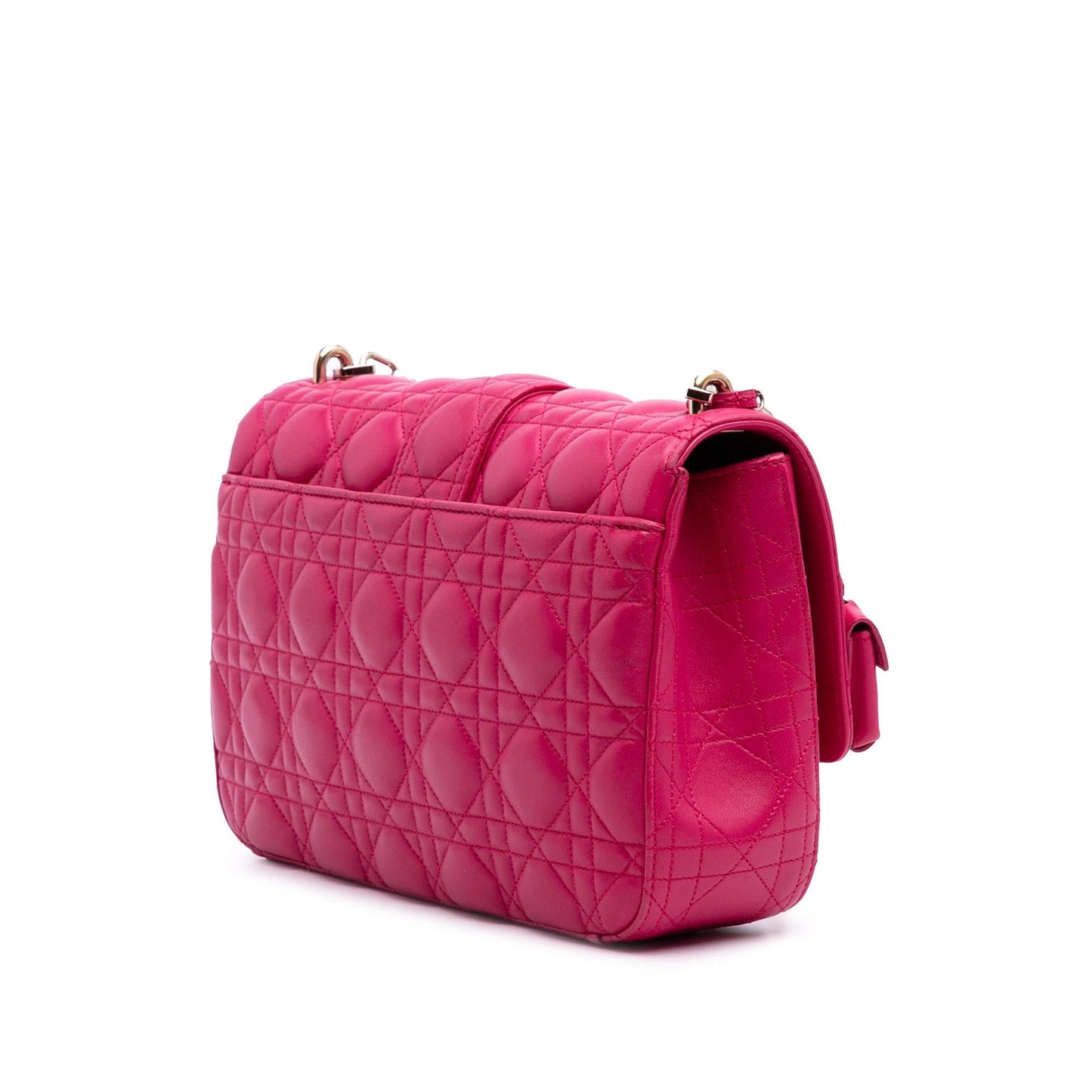Dior Medium Lambskin Cannage Miss Dior Flap