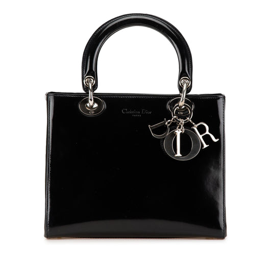 Dior Medium Patent Lady Dior