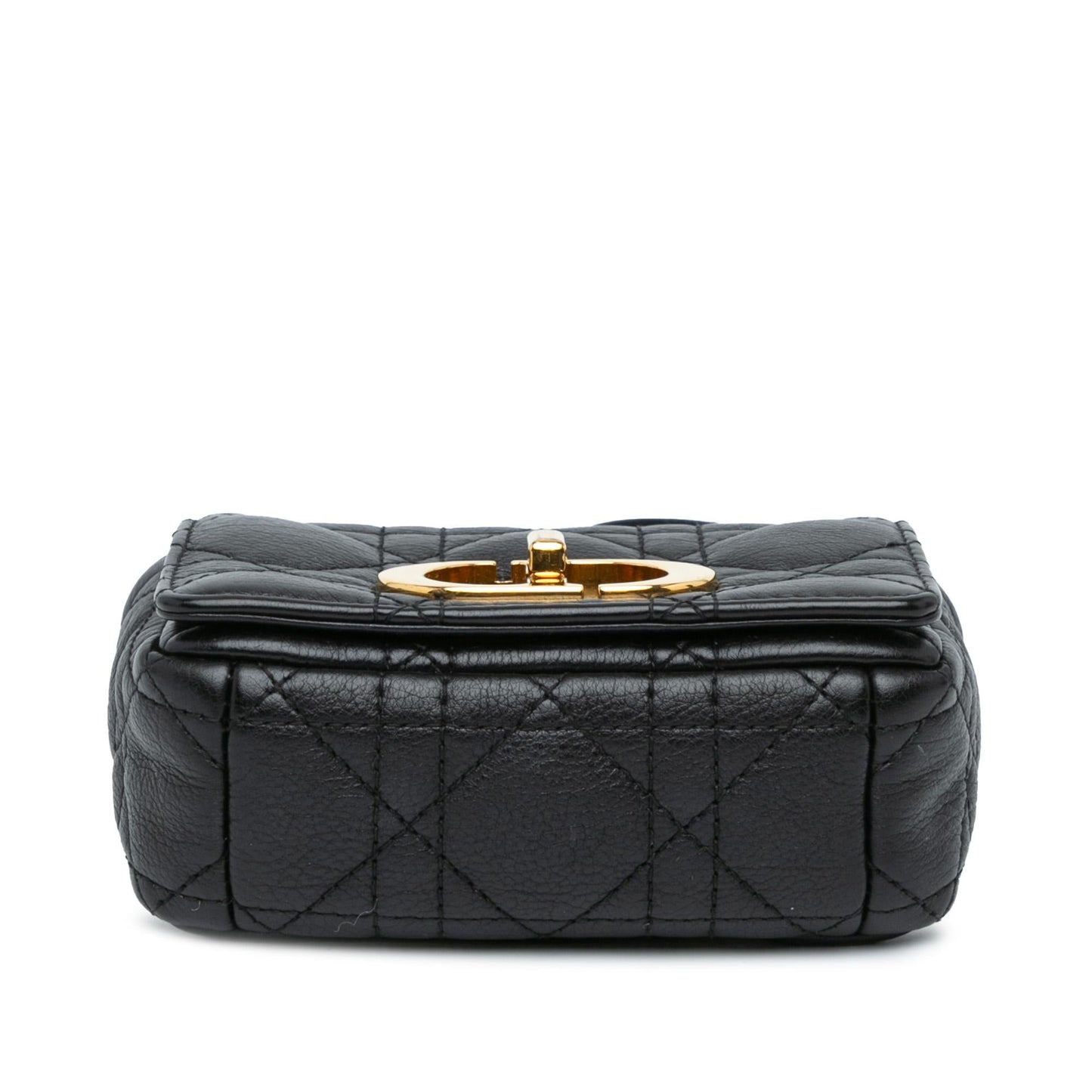 Dior Micro Supple Calfskin Cannage Caro Bag (SHG-5y6FE7)