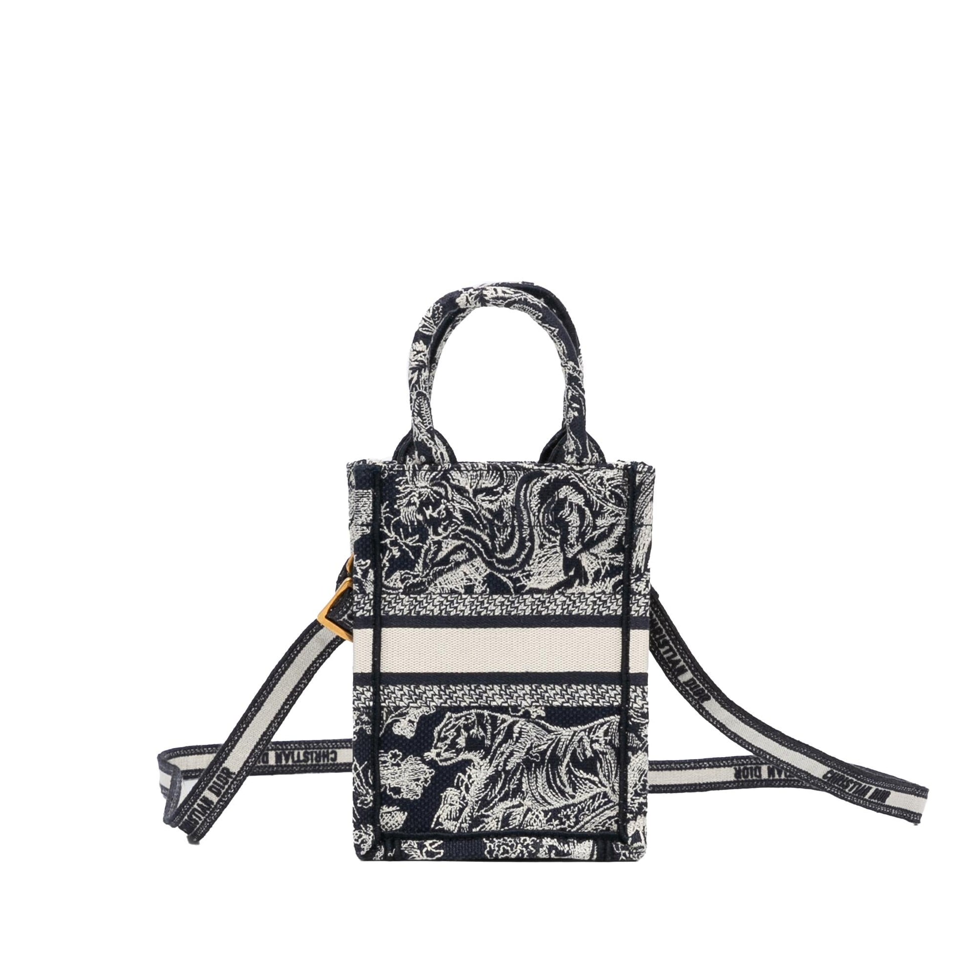 Saint Laurent Mini Canvas Handbag