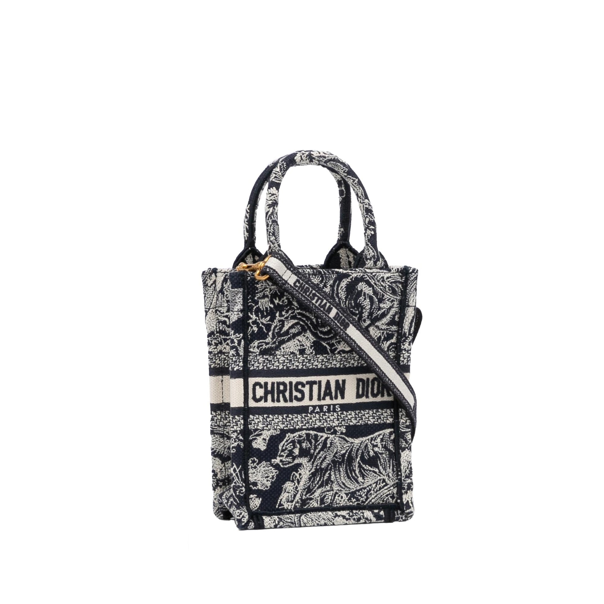 Saint Laurent Mini Canvas Handbag