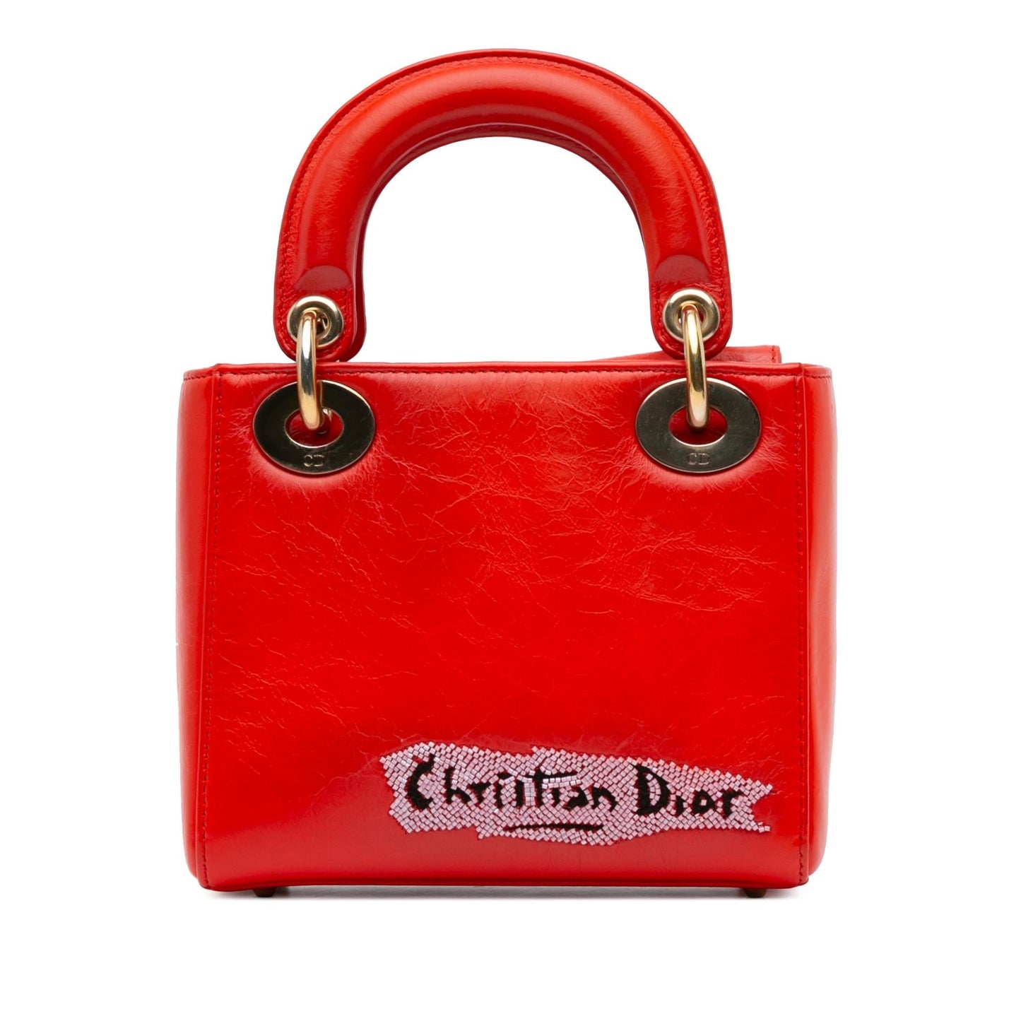 Dior Mini Calfskin Sequin Embellished Lady Dior (SHG-daXE6X)