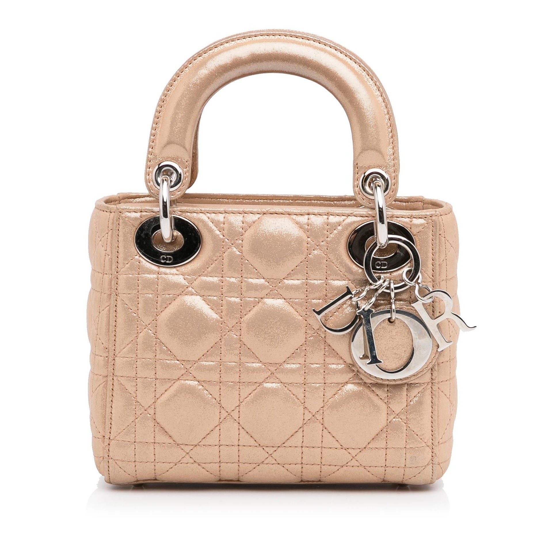 Saint Laurent Nylon Lady Dior Mini Handbag