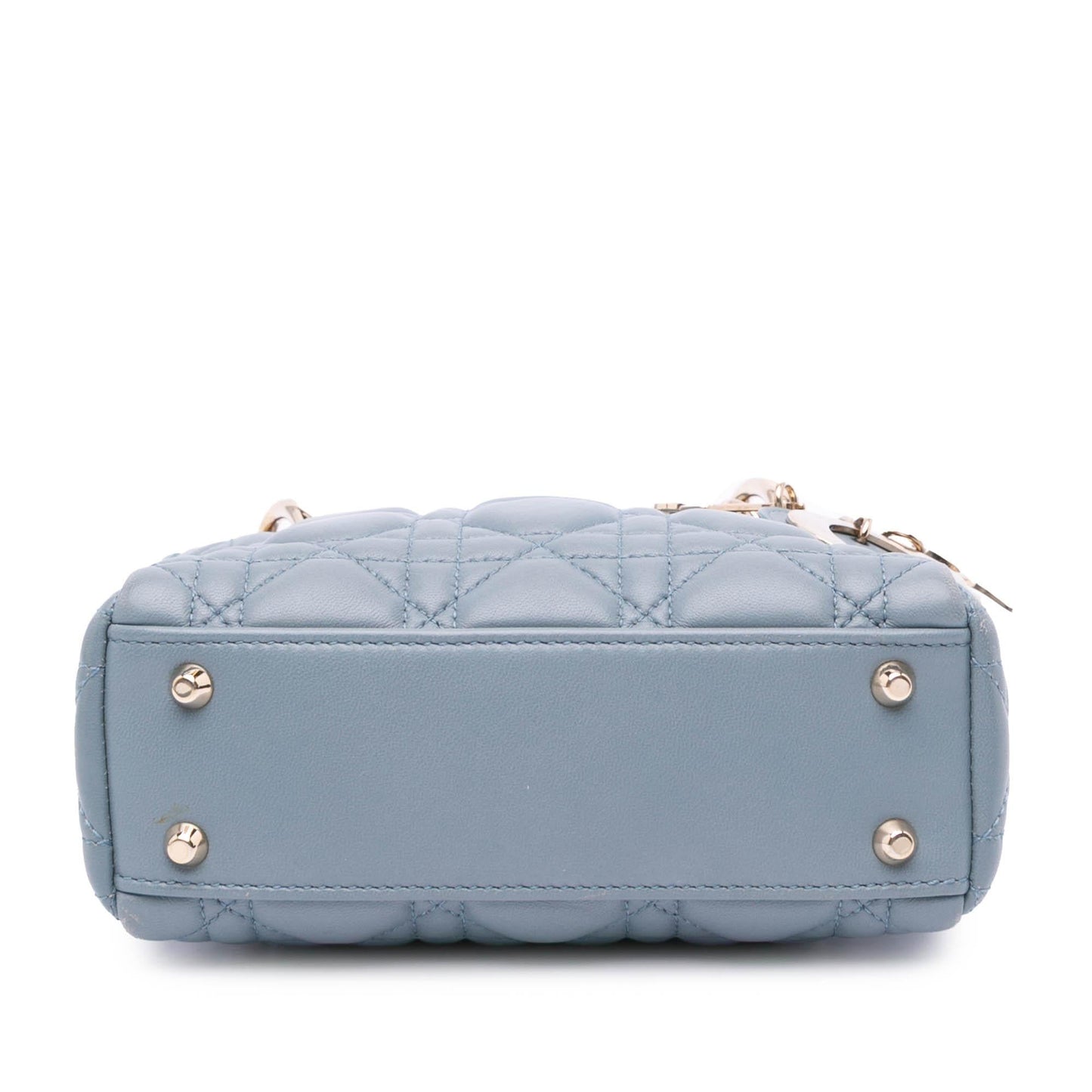 Dior Mini Lambskin Cannage Lady Dior
