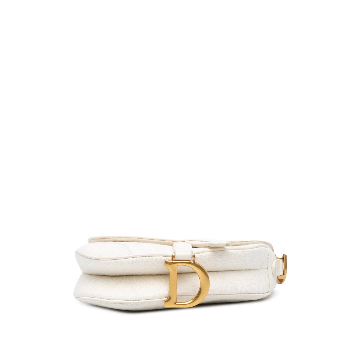 Dior Mini Oblique Canvas Saddle Bag