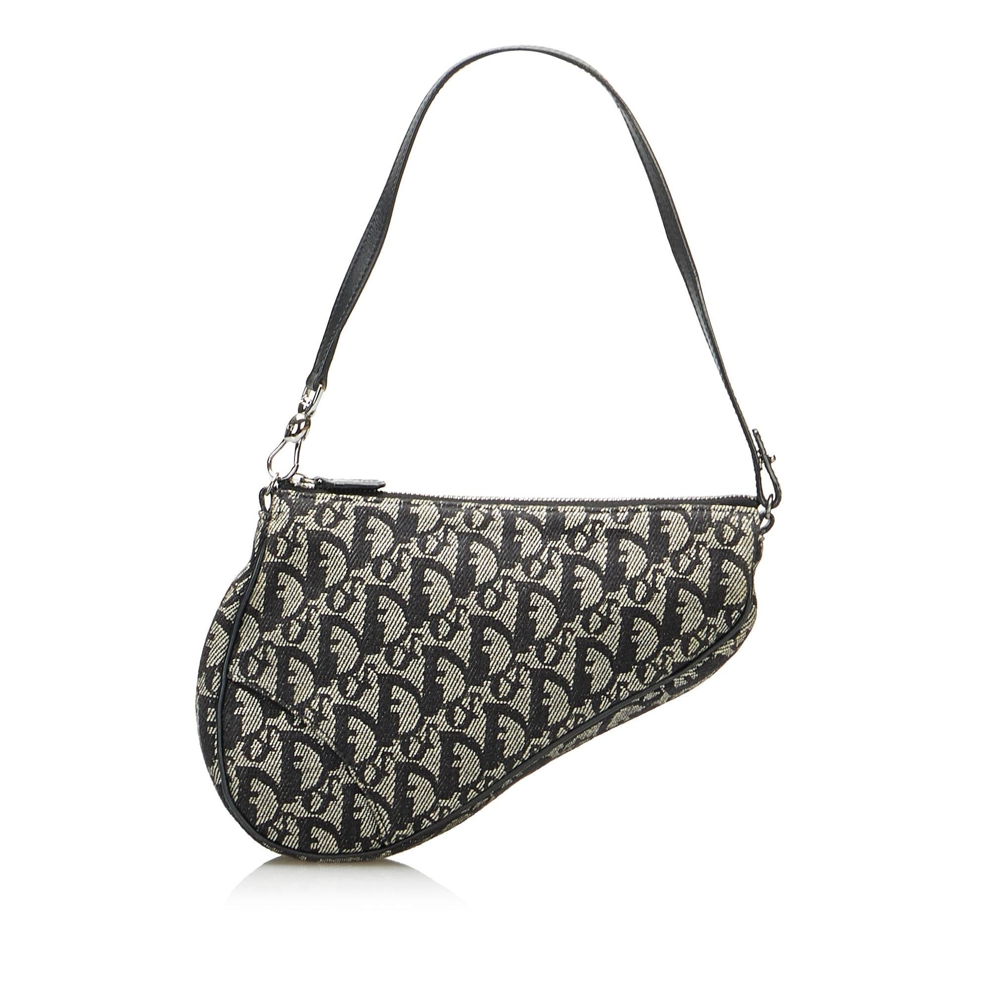 Saint Laurent Pochette Mini Canvas Handbag