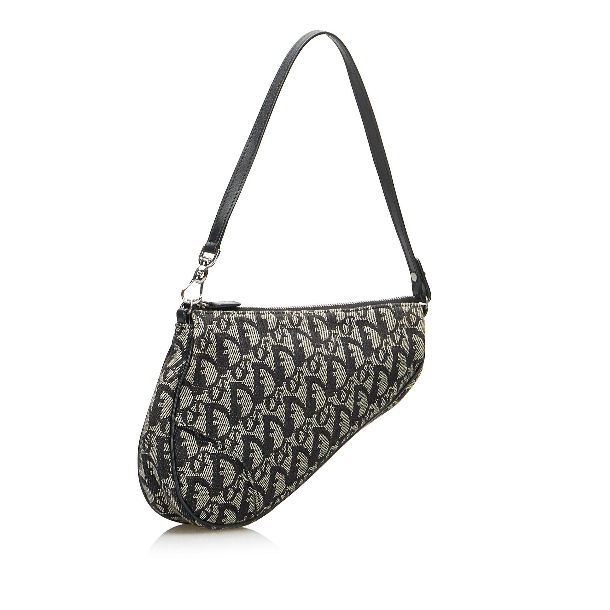 Saint Laurent Pochette Mini Canvas Handbag