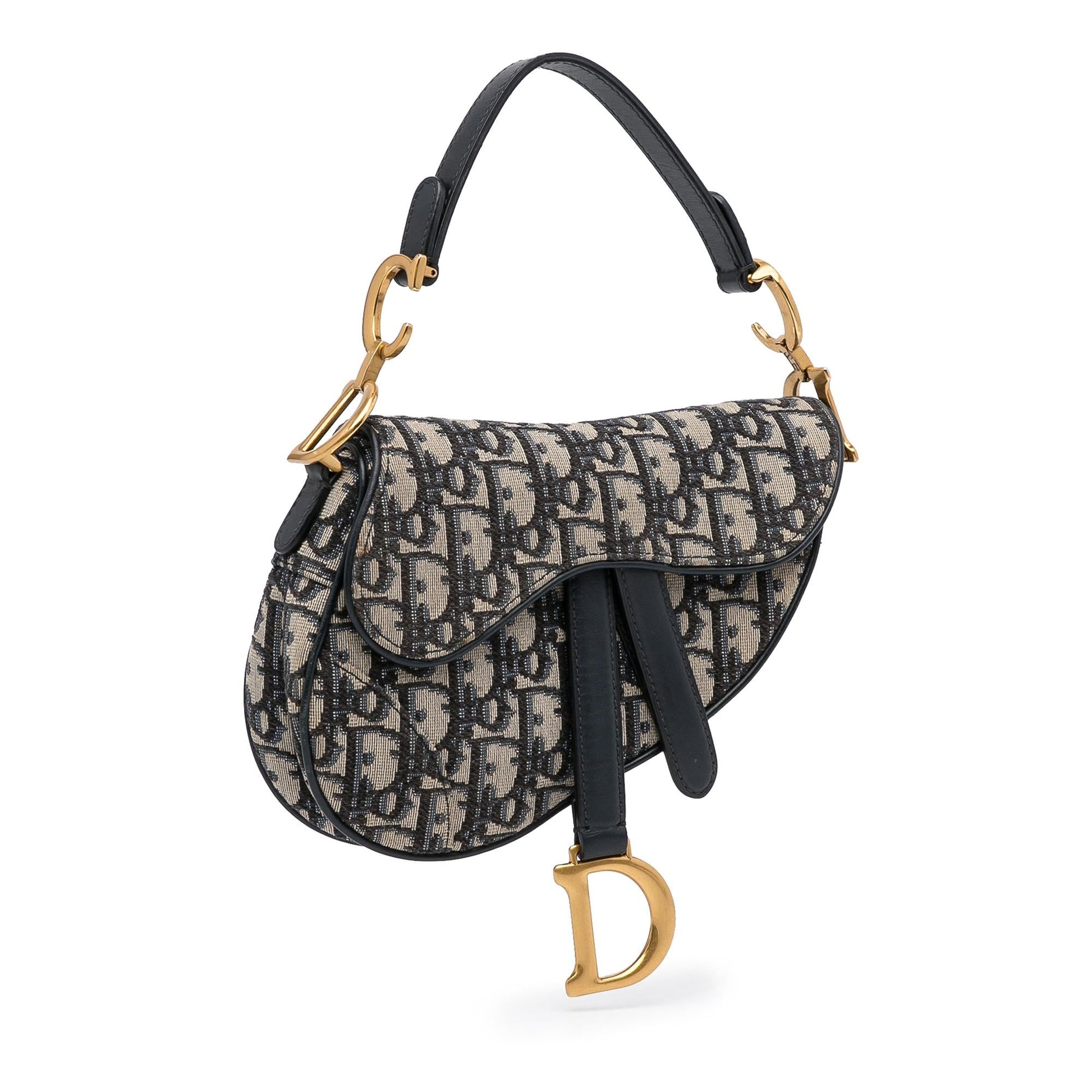 Saint Laurent Pochette Mini Canvas Handbag