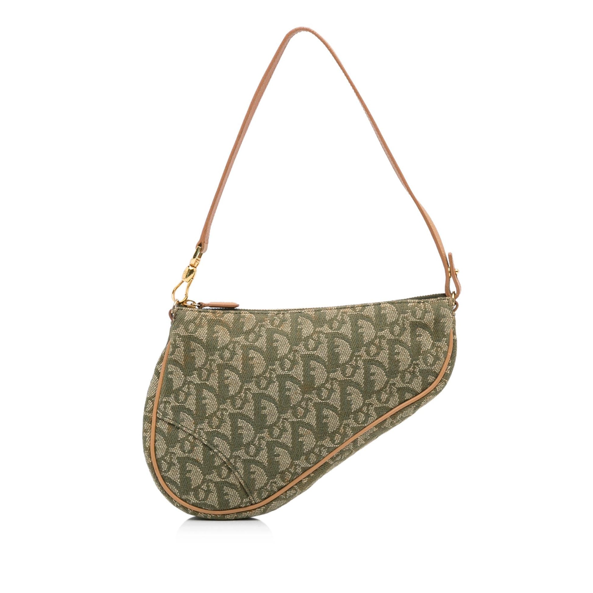 Saint Laurent Pochette Mini Canvas Handbag
